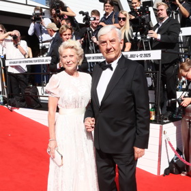 O šaty na červený koberec se i letos Zuzaně postarala Beata Rajská. 