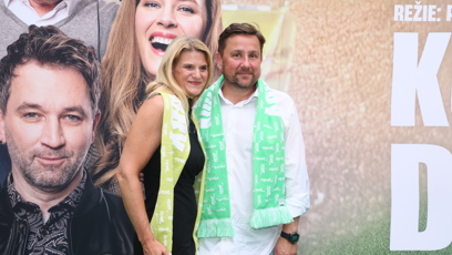 FOTO: Jan Punčochář s manželkou.
