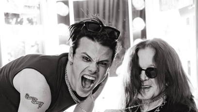 FOTO: Yungblud a Ozzy Osbourne před koncertem ve Villa Parku.