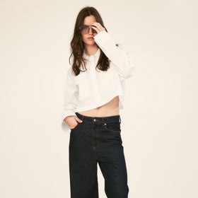 Zkrácená košile, H&M