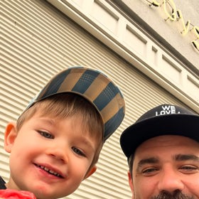 Hubert je celý tatínek.