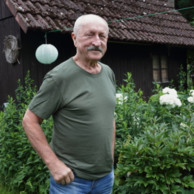 Oldřich Navrátil pozval loni magazín Lifee.cz s pořadem Vítejte na svoji chatu a zahradu.