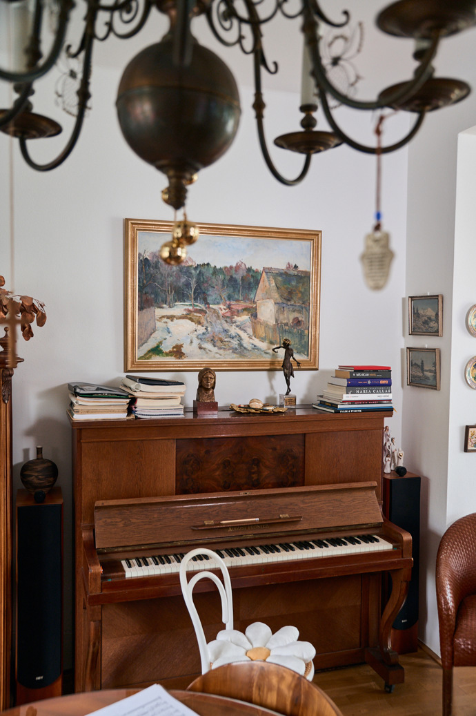 Piano u operní pěvkyně je nezbytné.