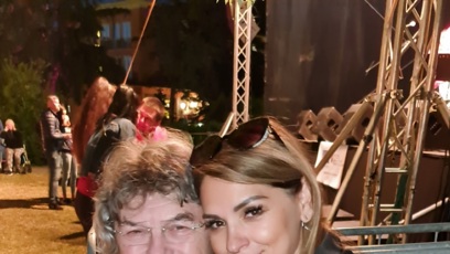 FOTO: Petr Dopita a Magda Malá si byli velmi blízko. Jedna z posledních jejich společných fotek.