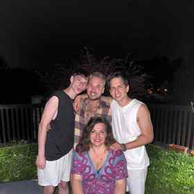 Synové Šárky Rezkové Dominik, Otta a Filip. 