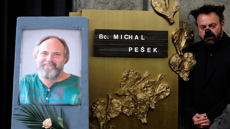 Pohřeb Michala Peška