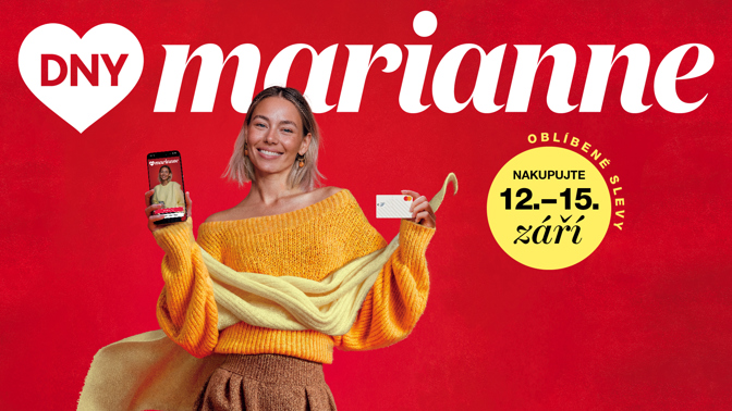 Dny Marianne 2025: Velké slevy, speciální kupony, praktická aplikace a pohodlné Marianne lounges