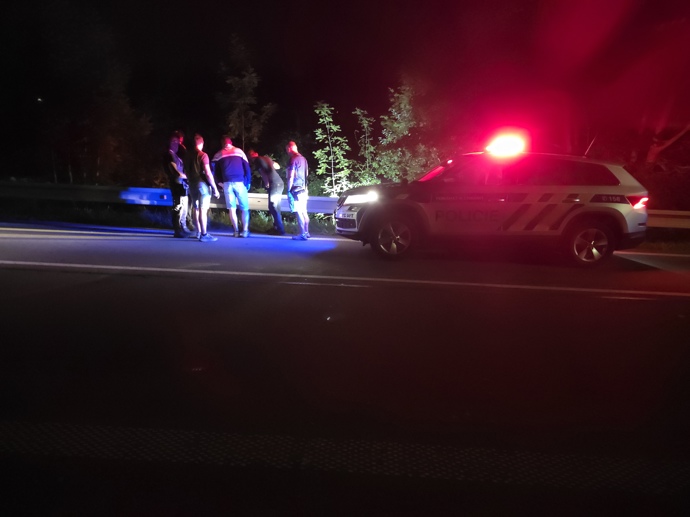 Policie provedla zákrok v plné balistické ochraně.