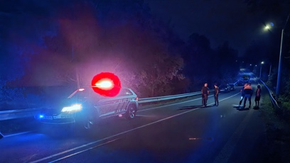 FOTO: Pyrotechnika, byla důvodem střelby.