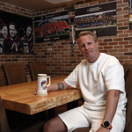 David Limberský nám ukázal své nejoblíbenější místo v domě. 