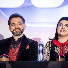 Jakub Kvášovský se svou kolegyní Viktorií Mertovou alias Belladonnou. 