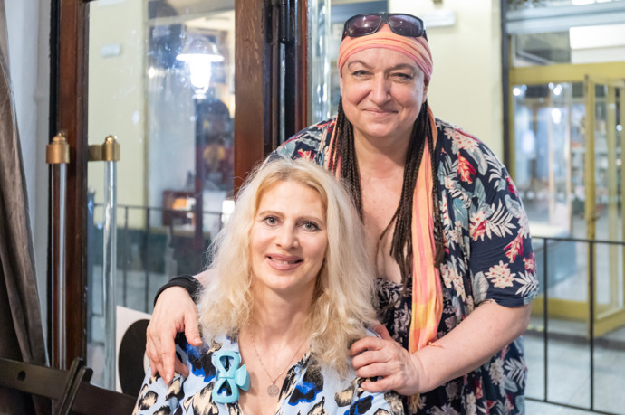 Eva Svobodová a Bea Albrecht.