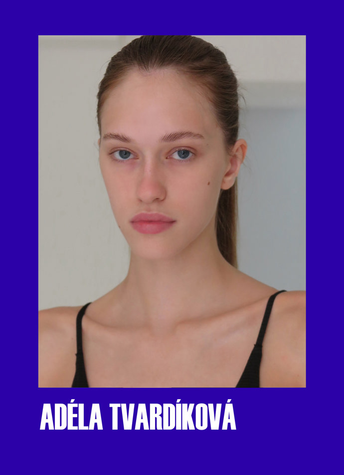 Finalistka Elite Model Look ČR a SR 2025 Adéla Tvardíková.