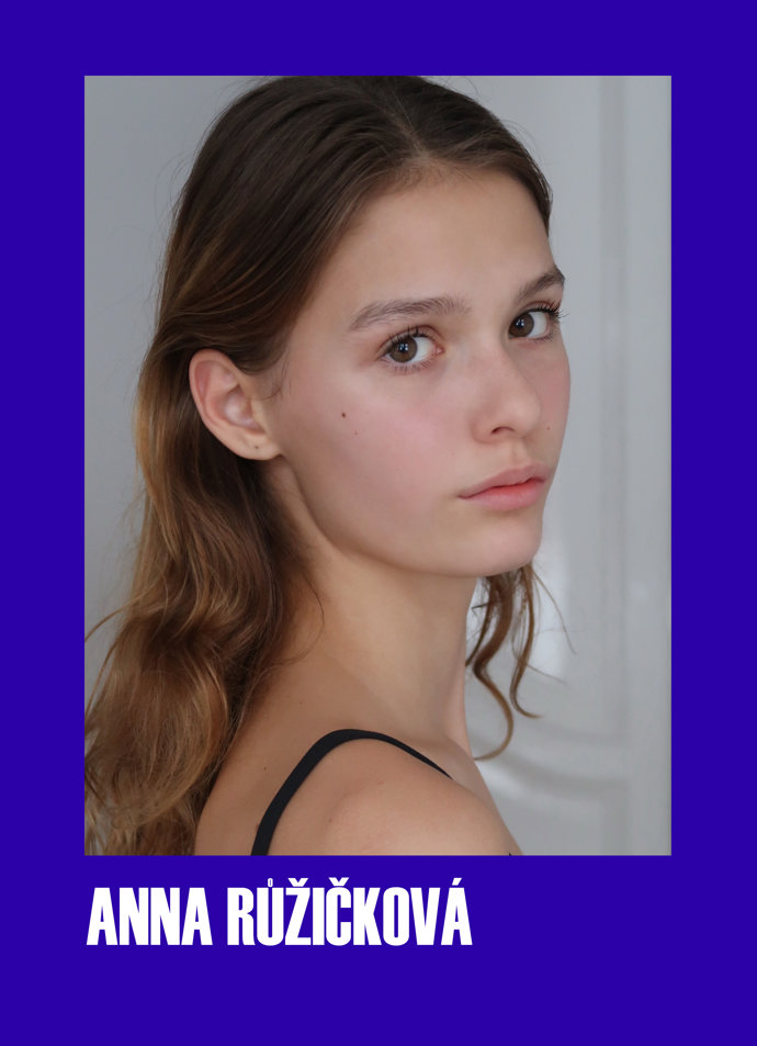 Finalistka Elite Model Look ČR a SR 2025 Anna Růžičková.