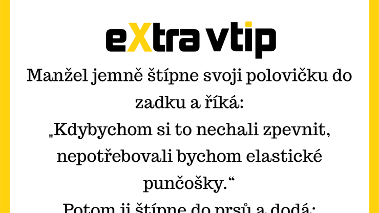 Když manželův nápad dostane pořádný štípanec