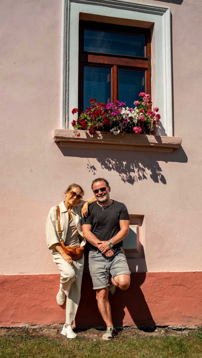 Lucie Vondráčková se scenáristou Markem Kališem navštívili Babovřesky.