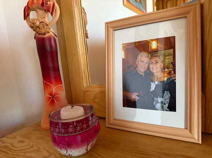 Fotka Václava Ševčíka a partnerky Jarušky.