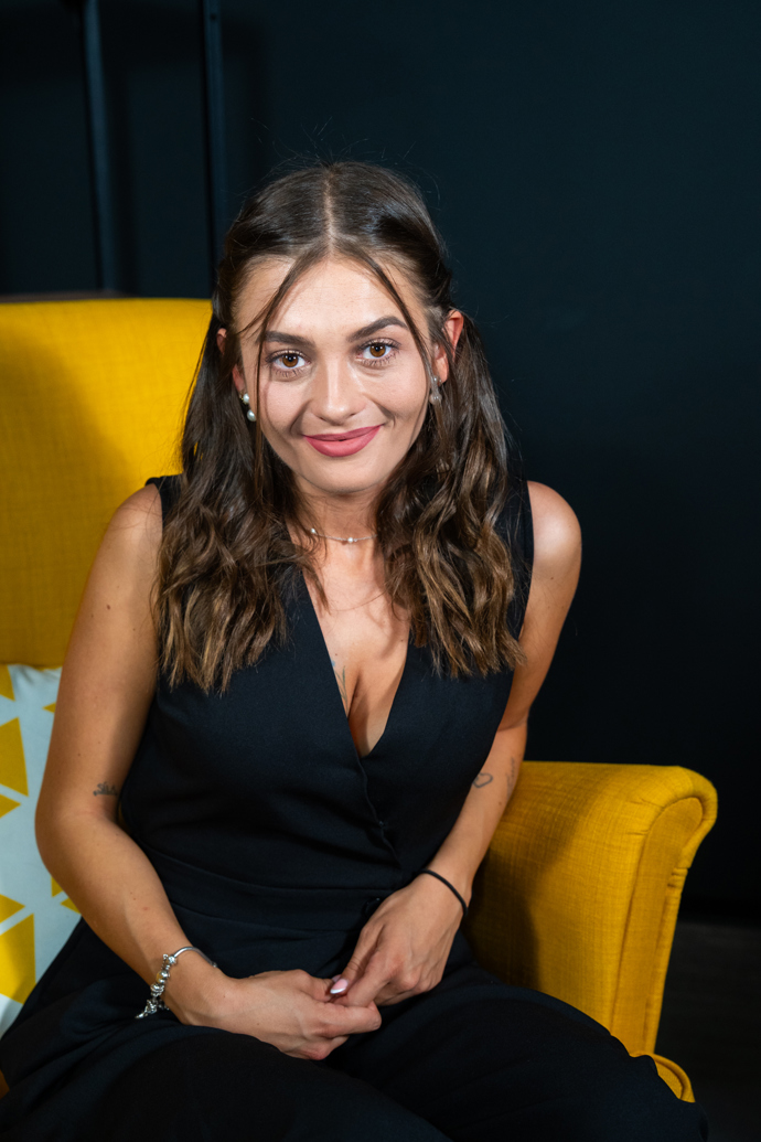 Krásná Kateřina Teplá. 