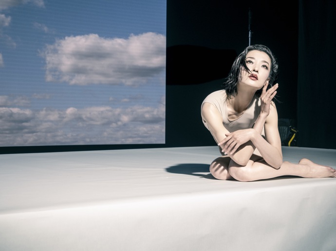 Čínská modelka Du Juan.