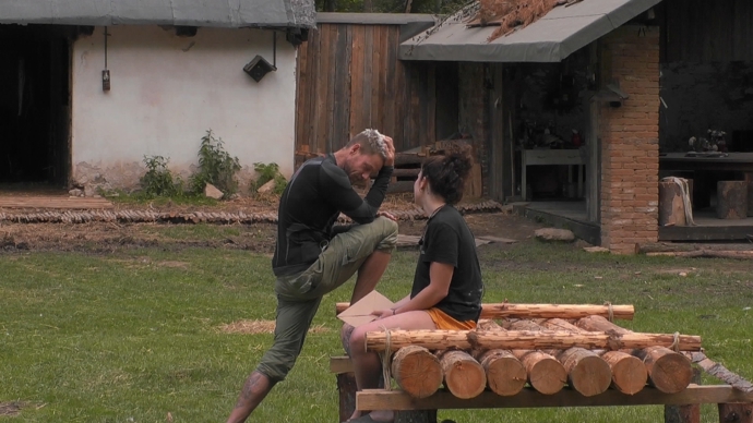 Adam Raiter a Kateřina Vítová se usmířili.