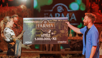 FOTO: Spolu s titulem farmářky roku si odnáší odměnu ve výši 1 000 000 Kč.