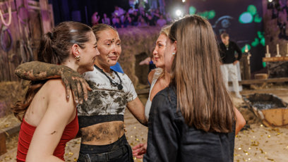 FOTO: Dojatá Veve během velkolepého finále.