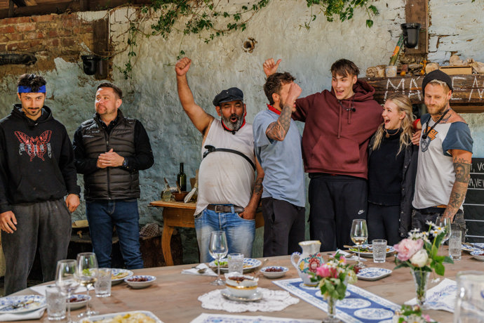 Nakonec vyhrál červený tým.