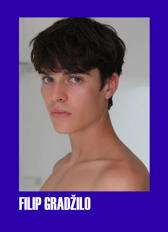 Finalista Elite Model Look ČR a SR 2025 Filip Gradžilo.