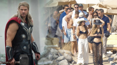 FOTO: Chris Hemsworth měl tajnou narozeninovou party na Ibize.