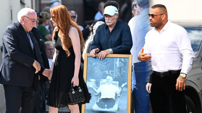 FOTO: Lidé se loučili s Jiřím Krampolem.
