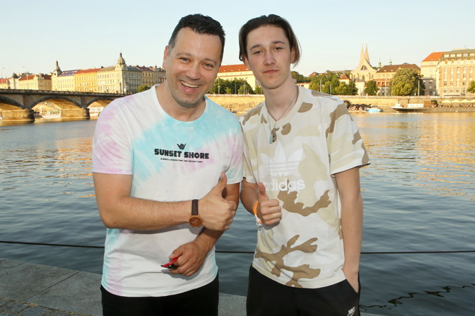Michal Kavalčík může být na svého syna pyšný.