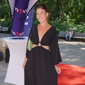 Žaneta Skružná přišla na tiskovku Novy.