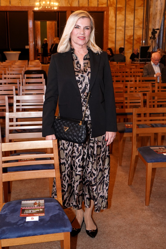 Leona Machálková ale ráda nosí i leopardí vzor.