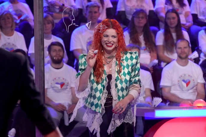 Zpěvačka Žofie Dařbujánová v show Máme rádi Česko.