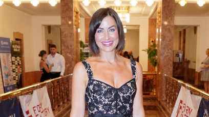 FOTO: Alex Mynářová byla samý úsměv.