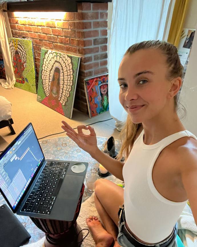 Tereza Kopecká je duchovně založená.
