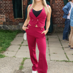 Eva Perkausová oblékla trendy a elegantní kousky, ale celkový outfit  nepůsobil tak sofistikovaně, jak by mohl.