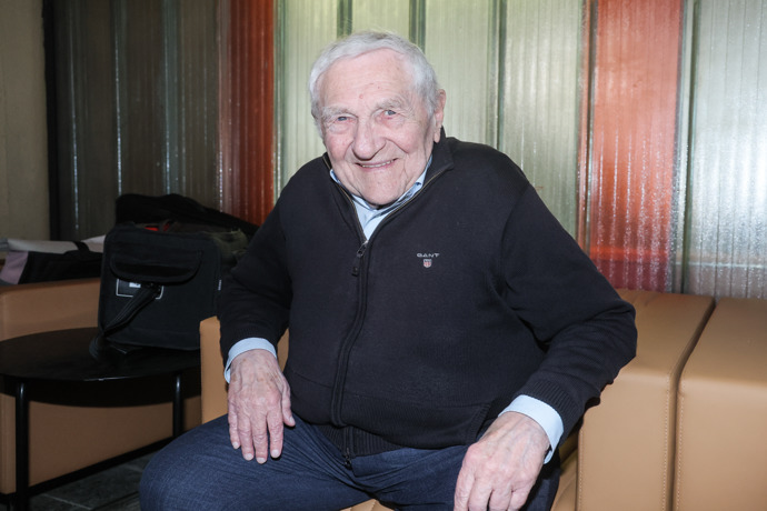 Antonín Hardt nedávno oslavil 90. narozeniny.