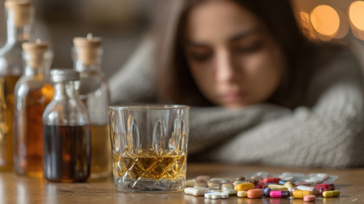 Samoléčba alkoholem, konopím nebo léky proti bolesti je v Evropě běžná praxe. Pomoc existuje, upozorňuje Národní linka pro odvykání 