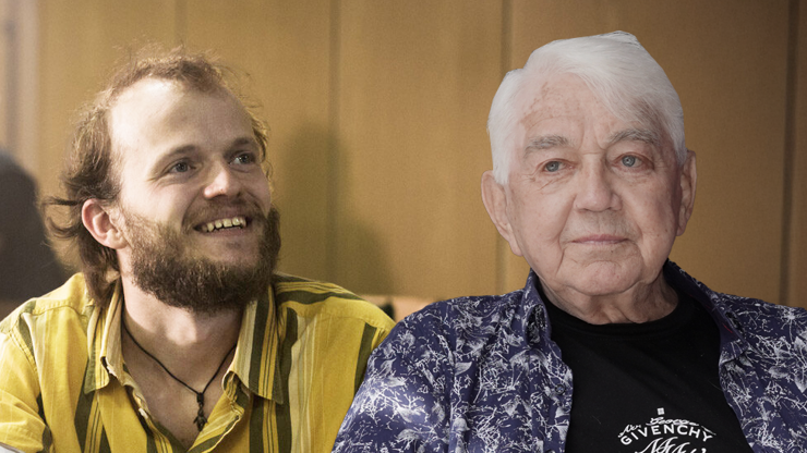 Vladimír Škultéty a Jiří Krampol