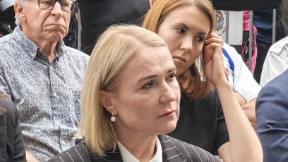 FOTO: Jana Černochová na vzpomínkové akci.