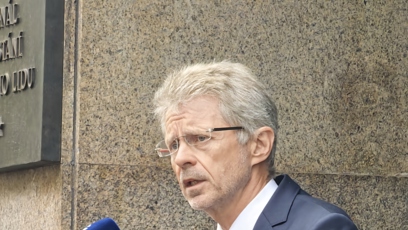 FOTO: Miloš Vystrčil na vzpomínkové akci 21. srpna.