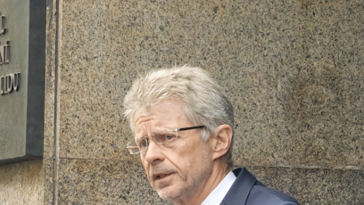 FOTO: Miloš Vystrčil měl projev.