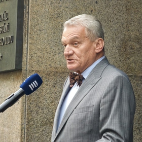 Primátor Prahy Bohuslav Svoboda.