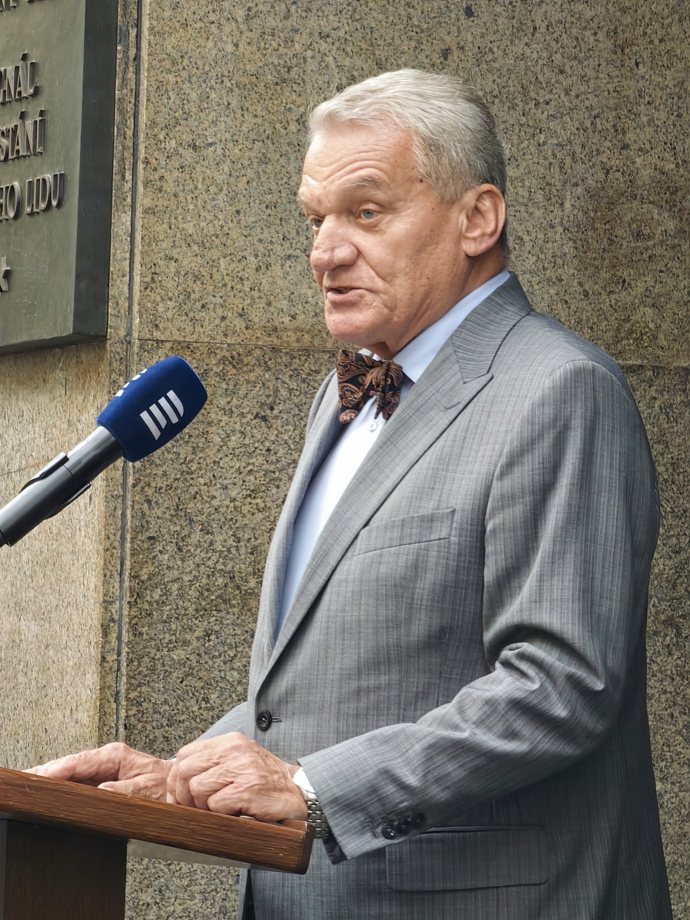 Primátor Prahy Bohuslav Svoboda.