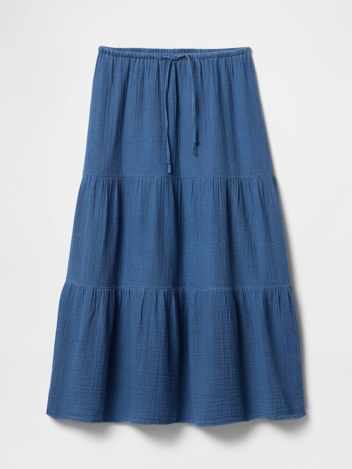 Mušelínová maxi sukně, GAP, 1799 Kč