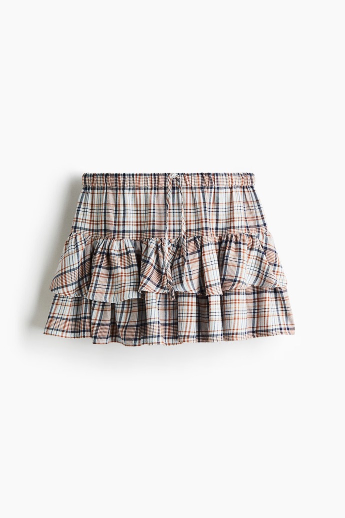 Volánková sukně se stahovací šňůrkou, H&M, 479 Kč