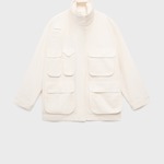 Džínová parka oversize s kapsami, Mango, 2299 Kč