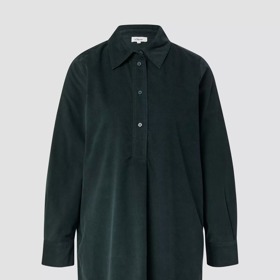 Jemné manšestrové šaty s košilovým límcem, s.Oliver, 2 199 Kč