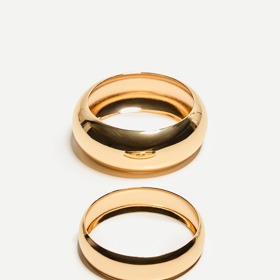 Balení 2 širokých náramků, Bershka, 399 Kč